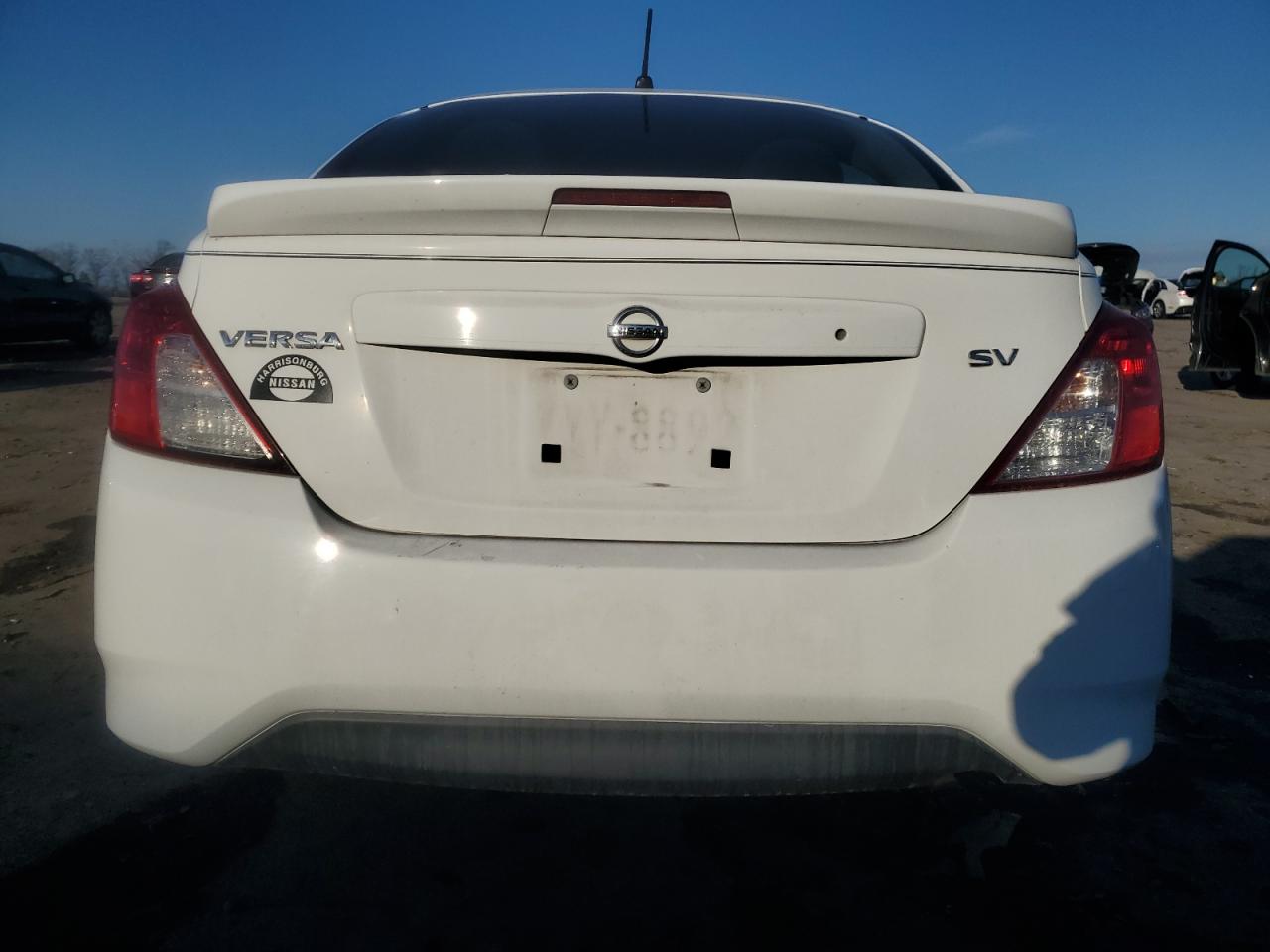 2017 Nissan Versa VIN 3N1CN7AP0HL869881 Copart auction photo, front end / minor dent/scratches damage thumbnail 6
