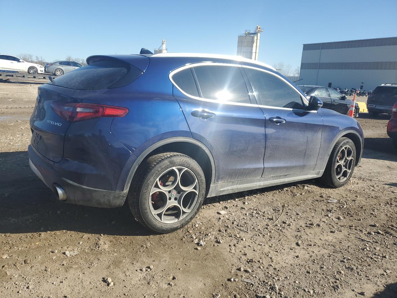2018 Alfa Romeo Stelvio VIN ZASFAKRN9J7C29388 Copart auction photo, undercarriage damage thumbnail 3