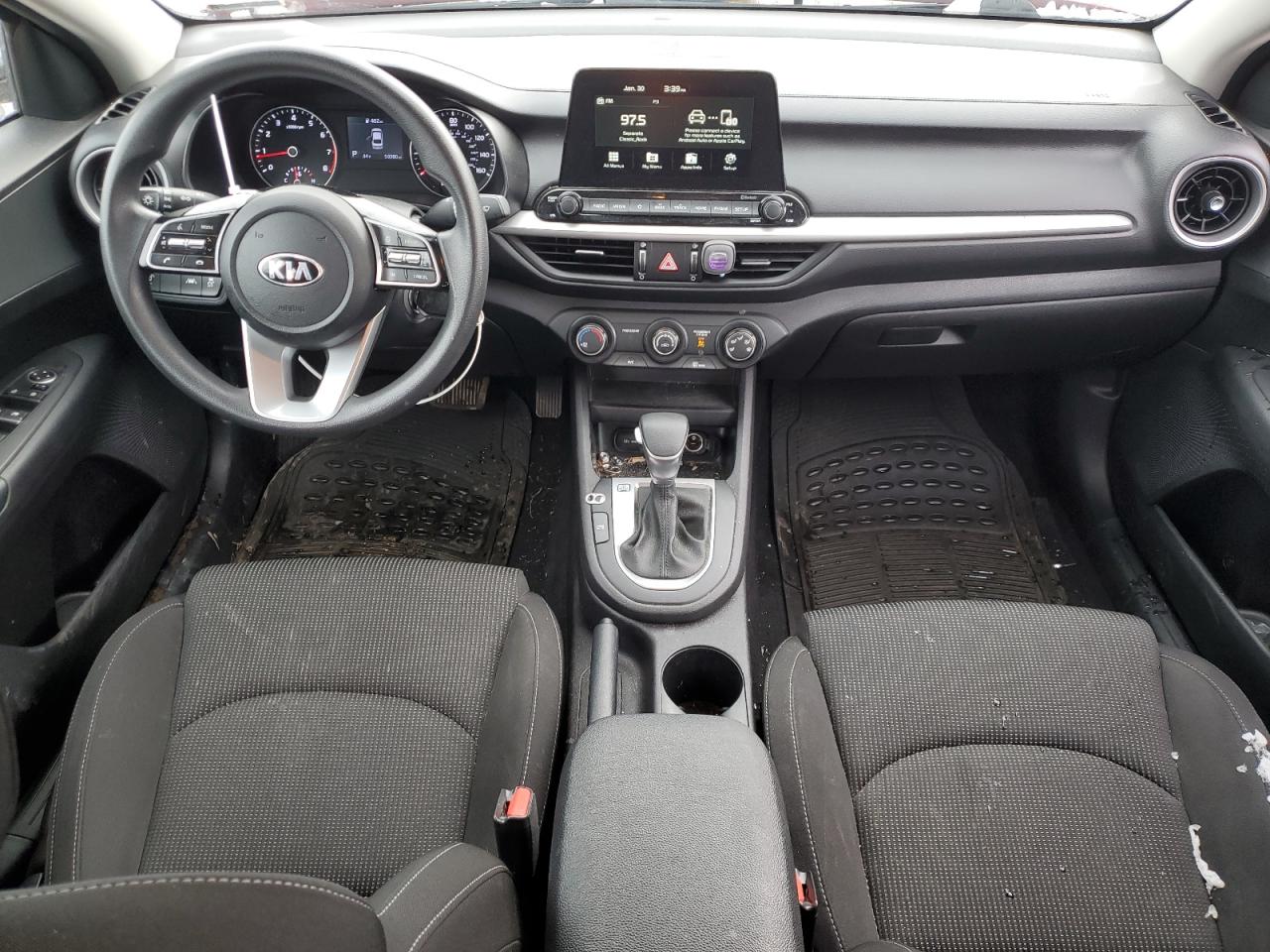 2021 KIA Forte VIN 3KPF24AD1ME390164 Copart auction photo, front end damage thumbnail 8