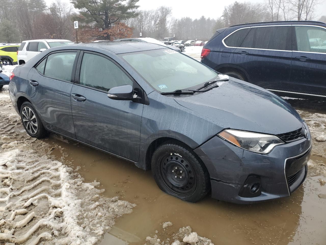 2016 Toyota Corolla VIN 2T1BURHE4GC514063 Copart auction photo, rear end / front end damage thumbnail 4