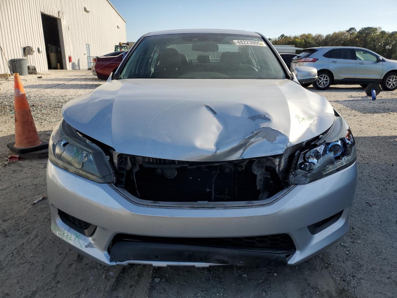 2015 Honda Accord VIN 1HGCR6F58FA003550 Copart auction photo, front end damage thumbnail 5