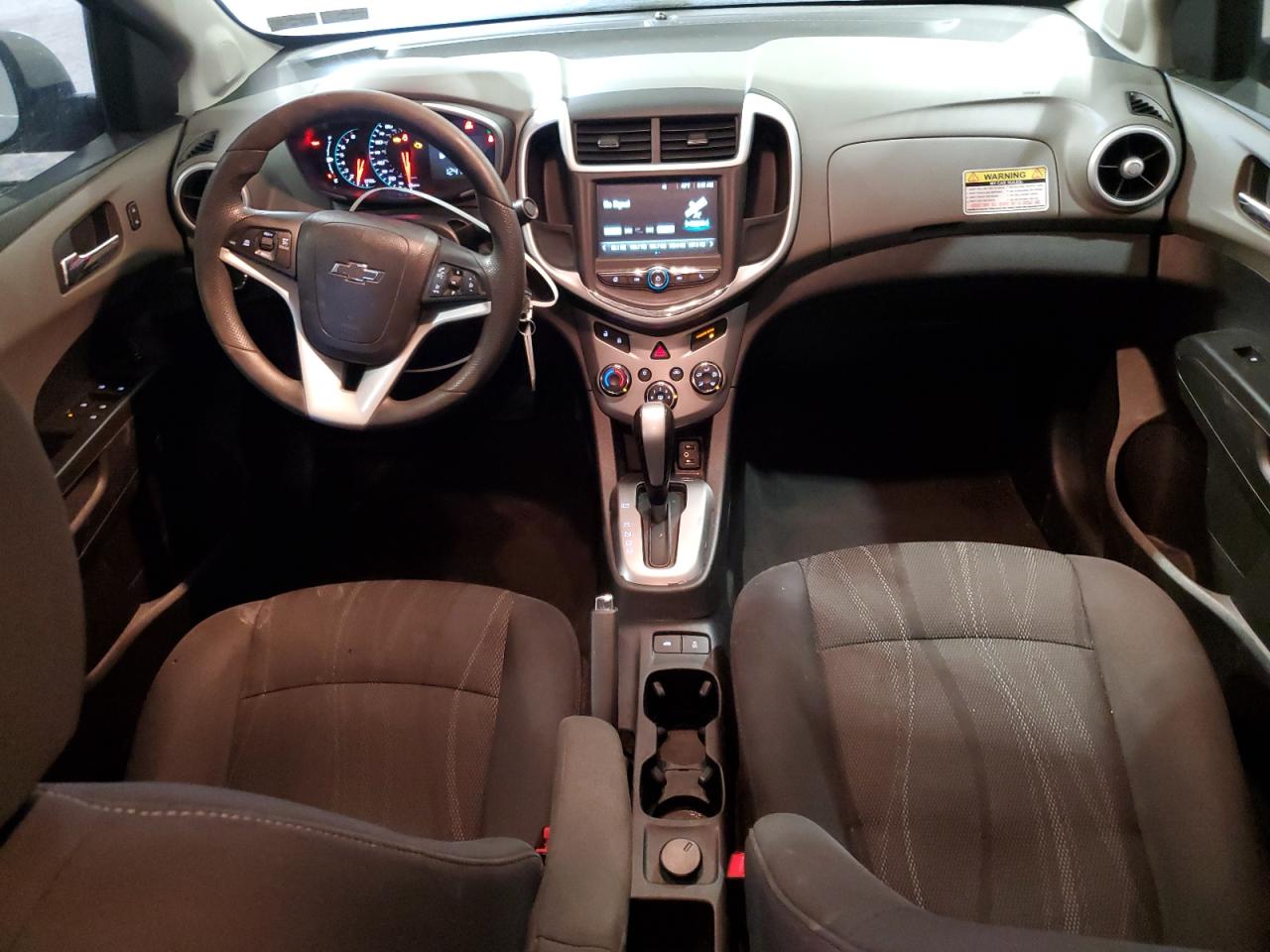2017 Chevrolet Sonic VIN 1G1JD5SH1H4107709 Copart auction photo, rear end damage thumbnail 8