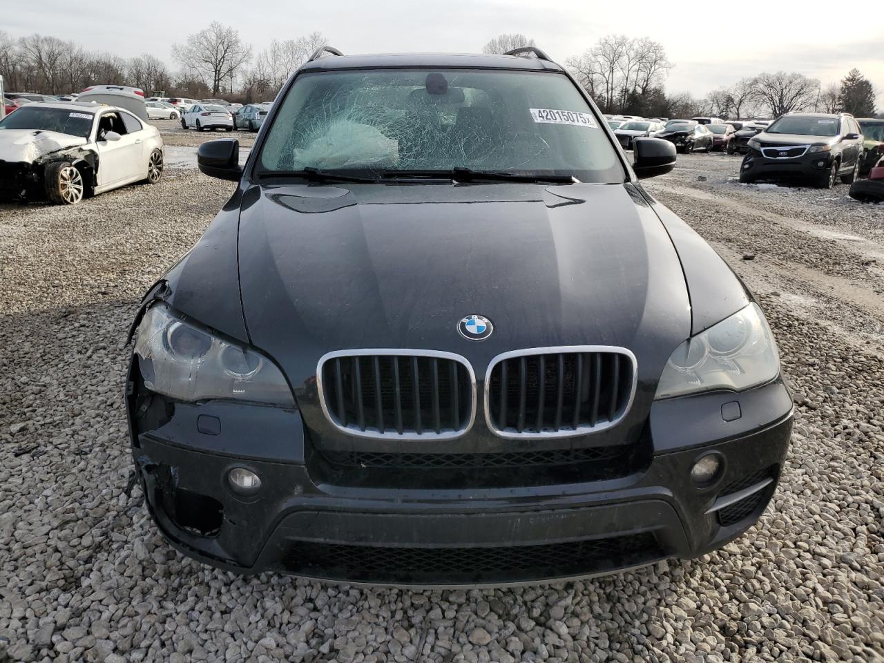 2012 BMW X5 VIN 5UXZV4C58CL989240 Copart auction photo, front end damage thumbnail 5