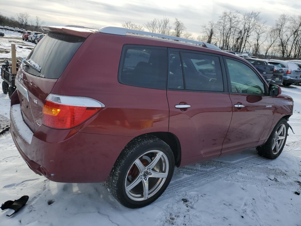 2008 Toyota Highlander VIN JTEES42A882095089 Copart auction photo, front end damage thumbnail 3