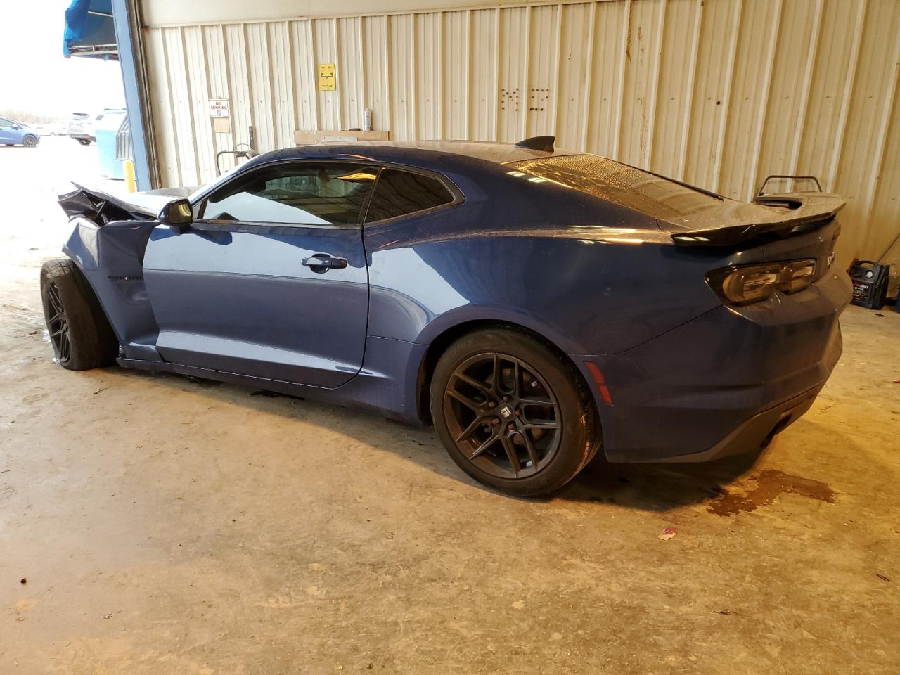 2019 Chevrolet Camaro VIN 1G1FB1RX6K0125056 Copart auction photo, front end / hail damage thumbnail 2