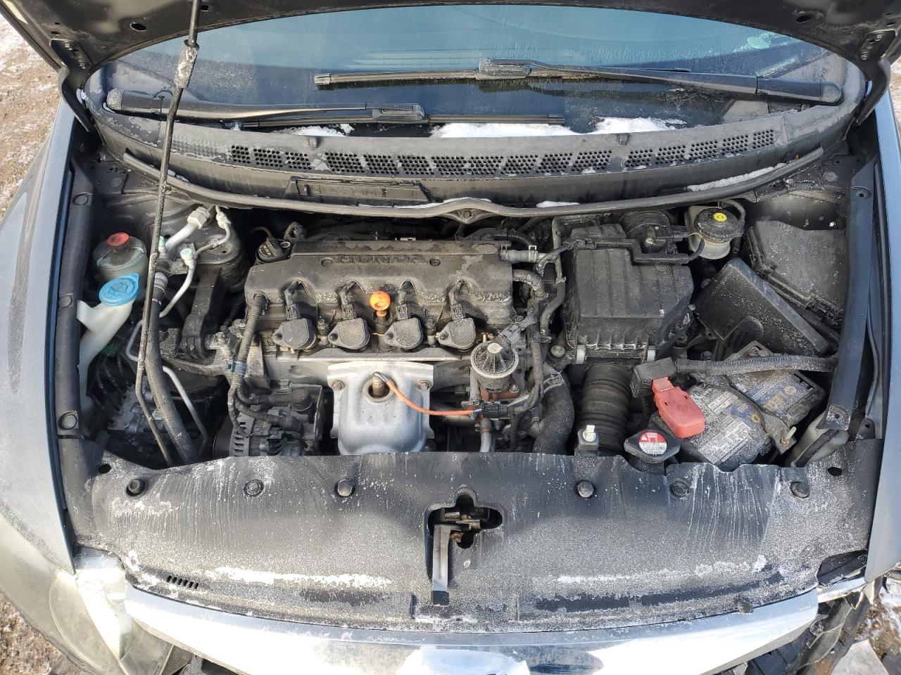 2010 Honda Civic VIN 19XFA1F55AE002075 Copart auction photo, all over damage thumbnail 12