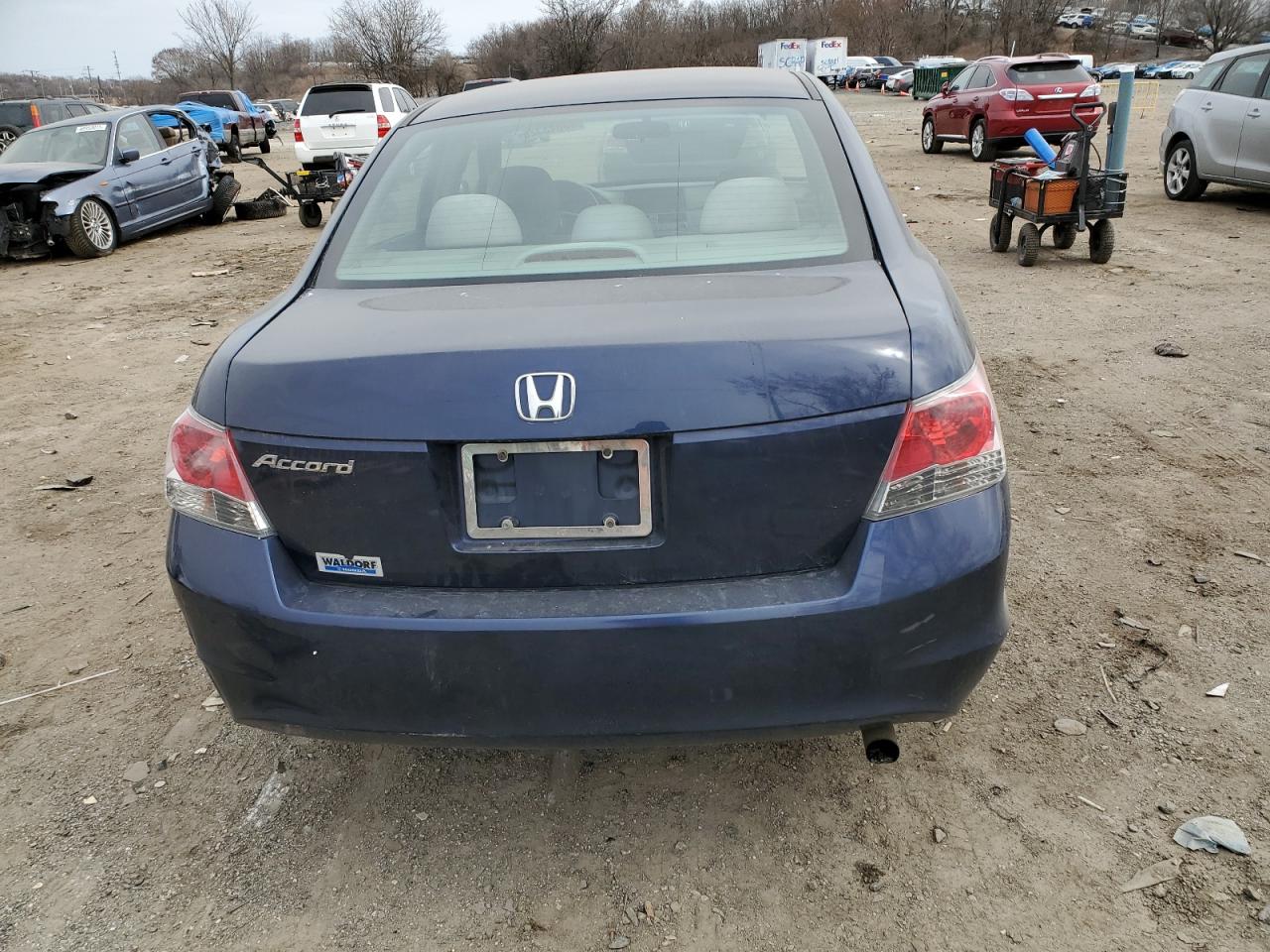 2008 Honda Accord VIN 1HGCP26378A152225 Copart auction photo, front end / minor dent/scratches damage thumbnail 6