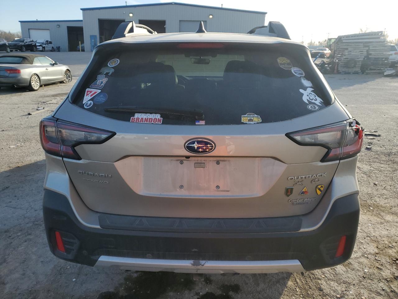 2020 Subaru Outback VIN 4S4BTANC5L3269358 Copart auction photo, hail / minor dent/scratches damage thumbnail 6