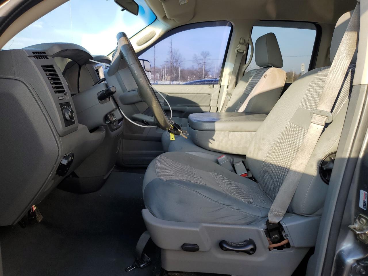 2007 Dodge RAM VIN 1D7HU18207S107234 Copart auction photo, undercarriage damage thumbnail 7