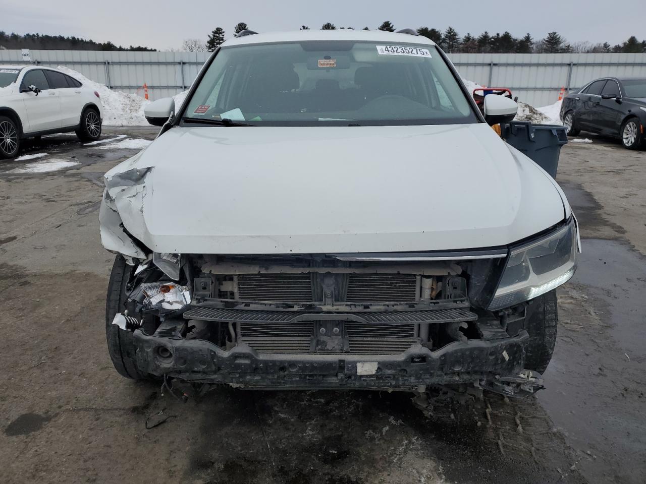 2018 Volkswagen Tiguan VIN 3VV0B7AX5JM046891 Copart auction photo, front end / all over damage thumbnail 5