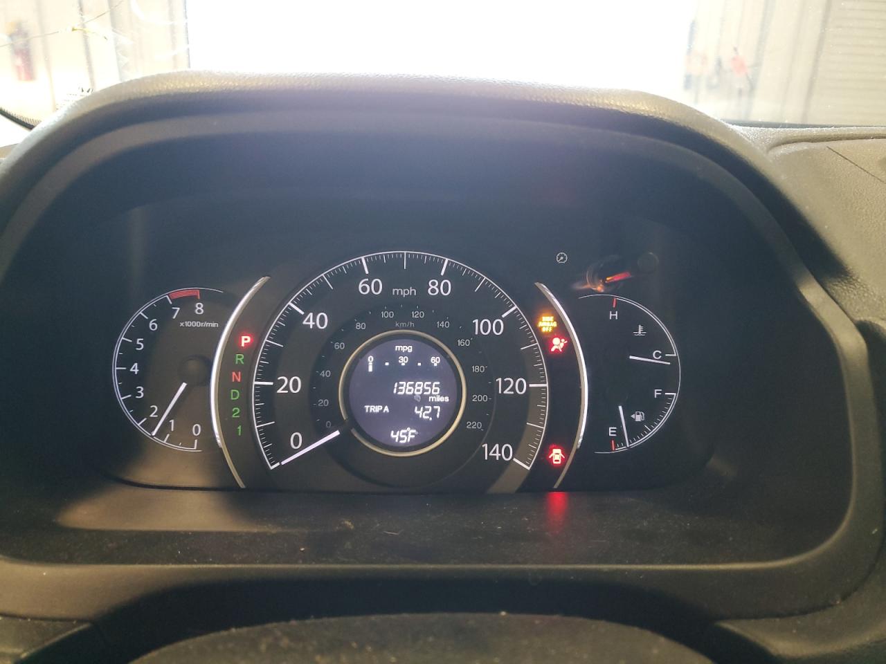 2014 Honda CR-V VIN 5J6RM4H51EL069301 Copart auction photo, rear end / side damage thumbnail 9