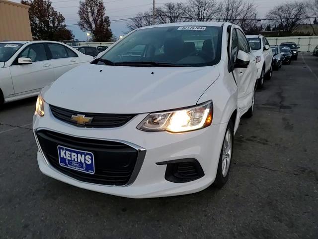 2018 Chevrolet Sonic VIN 1G1JD5SH5J4115608 Copart auction photo, side / front end damage thumbnail 11