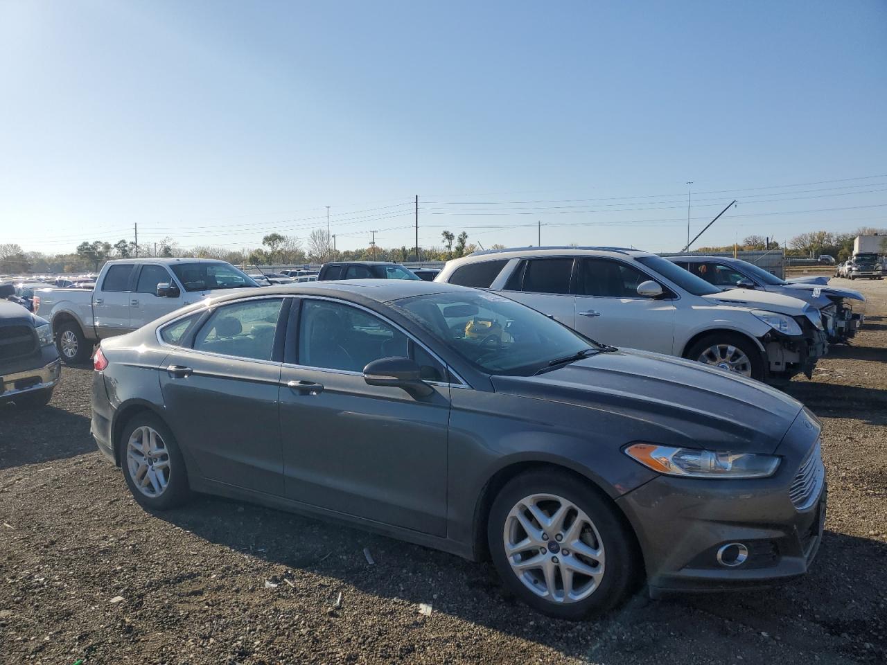 2015 Ford Fusion VIN 3FA6P0HD1FR129991 Copart auction photo, rear end damage thumbnail 4