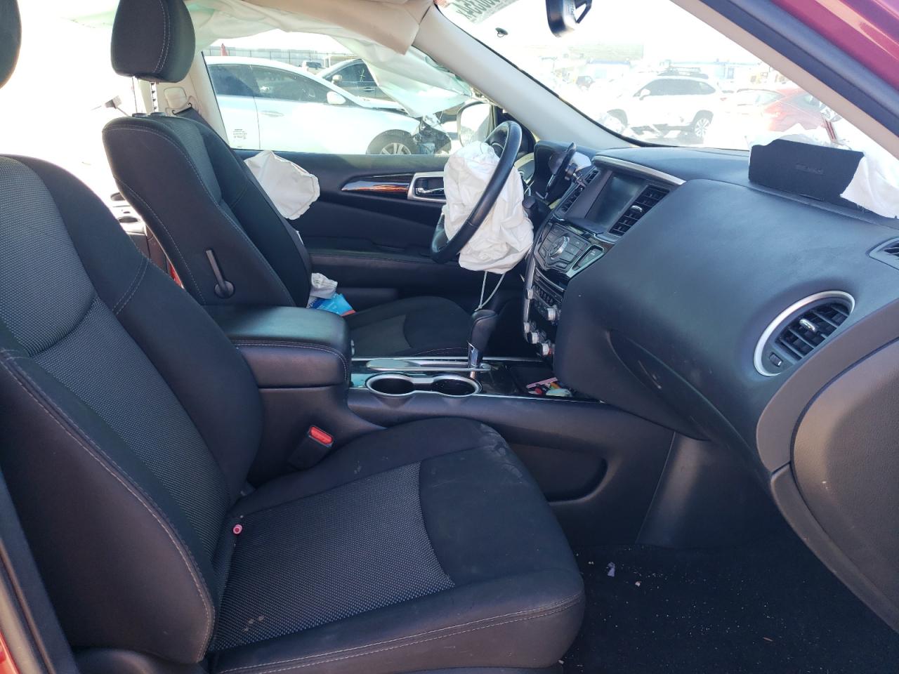 2020 Nissan Pathfinder VIN 5N1DR2BN6LC592465 Copart auction photo, front end / side damage thumbnail 7