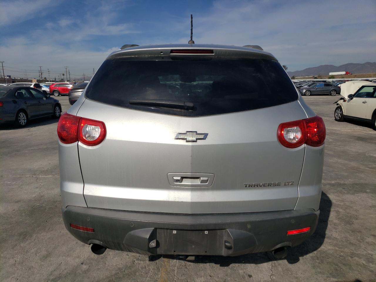 2011 Chevrolet Traverse VIN 1GNKRLED9BJ200343 Copart auction photo, burn - engine damage thumbnail 6
