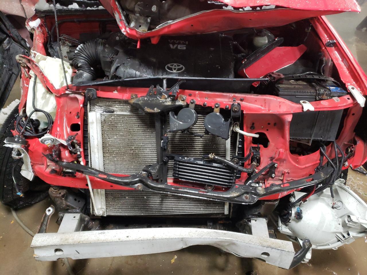 2008 Toyota Tacoma VIN 5TEUU42N18Z502484 Copart auction photo, front end damage thumbnail 11