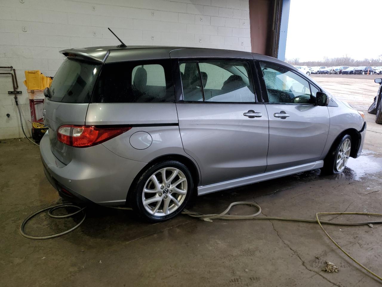 2015 Mazda 5 VIN JM1CW2CL6F0179831 Copart auction photo, front end / side damage thumbnail 3