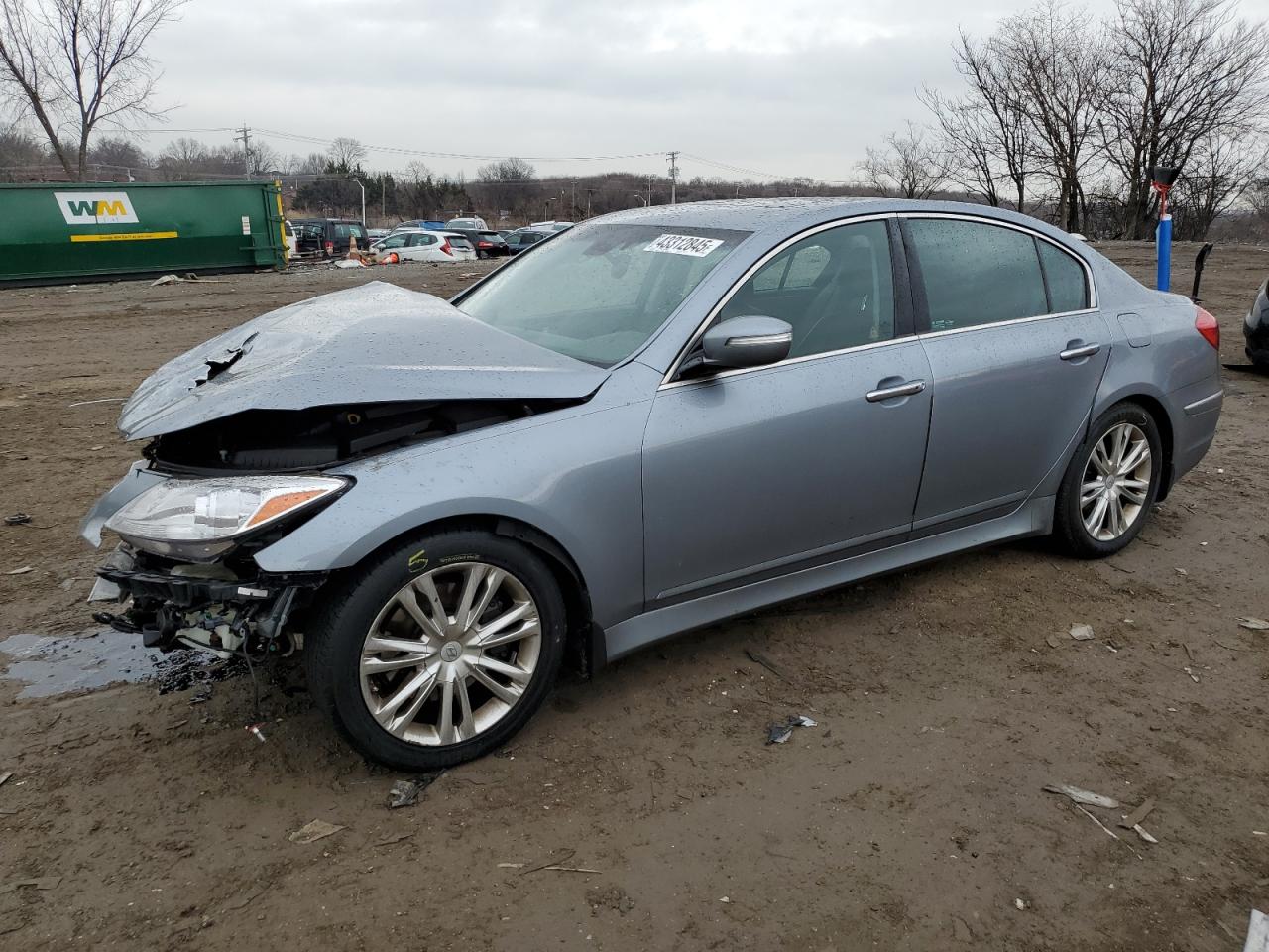 2013 Hyundai Genesis VIN KMHGC4DD5DU256719