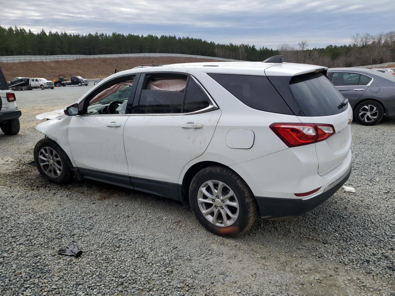 2018 Chevrolet Equinox VIN 3GNAXJEVXJS568624 Copart auction photo, all over damage thumbnail 2