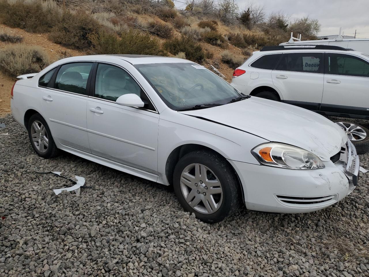 2012 Chevrolet Impala VIN 2G1WB5E38C1149231 Copart auction photo, front end damage thumbnail 4