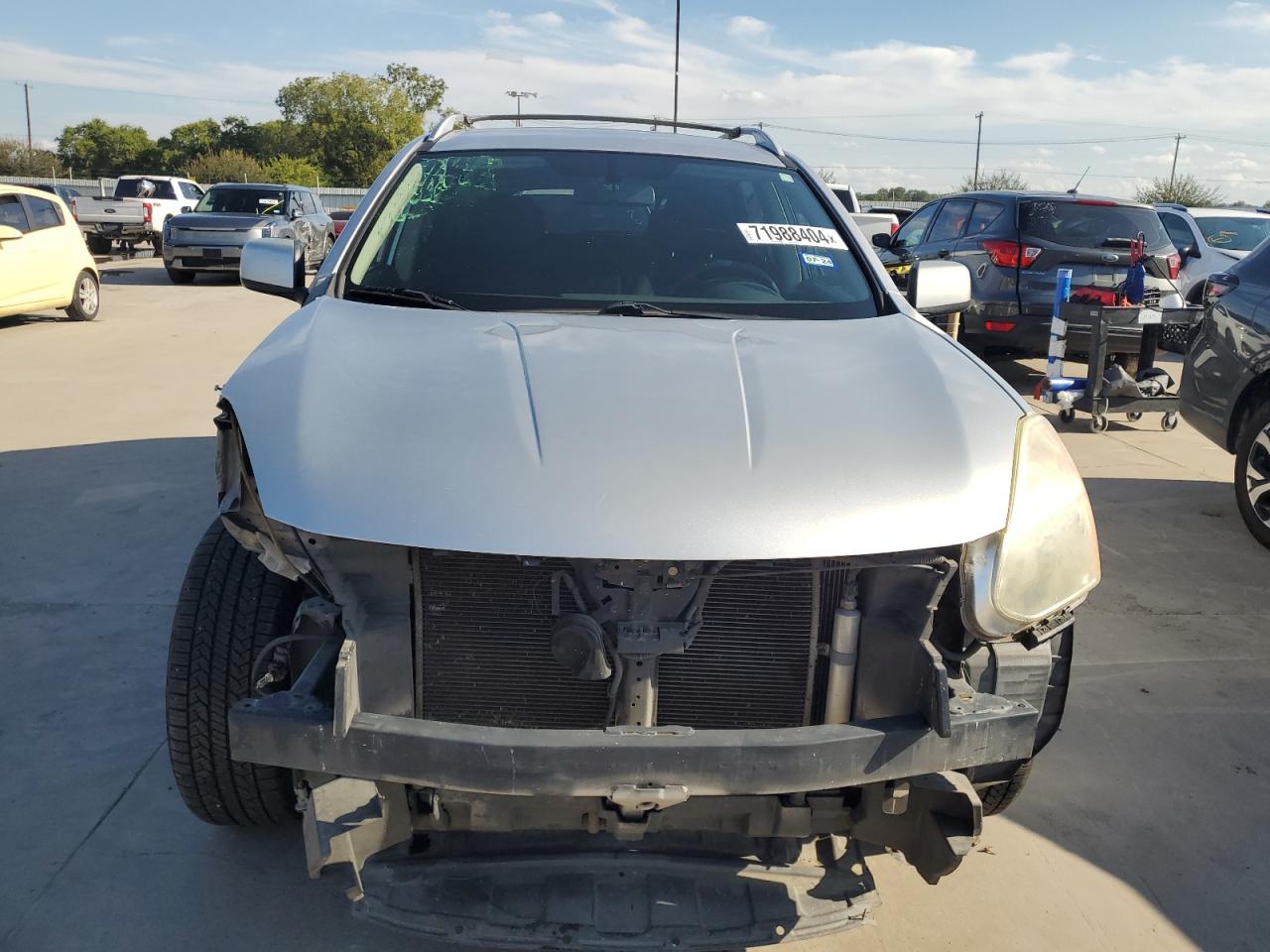 2009 Nissan Rogue VIN JN8AS58T19W049894 Copart auction photo, front end damage thumbnail 5