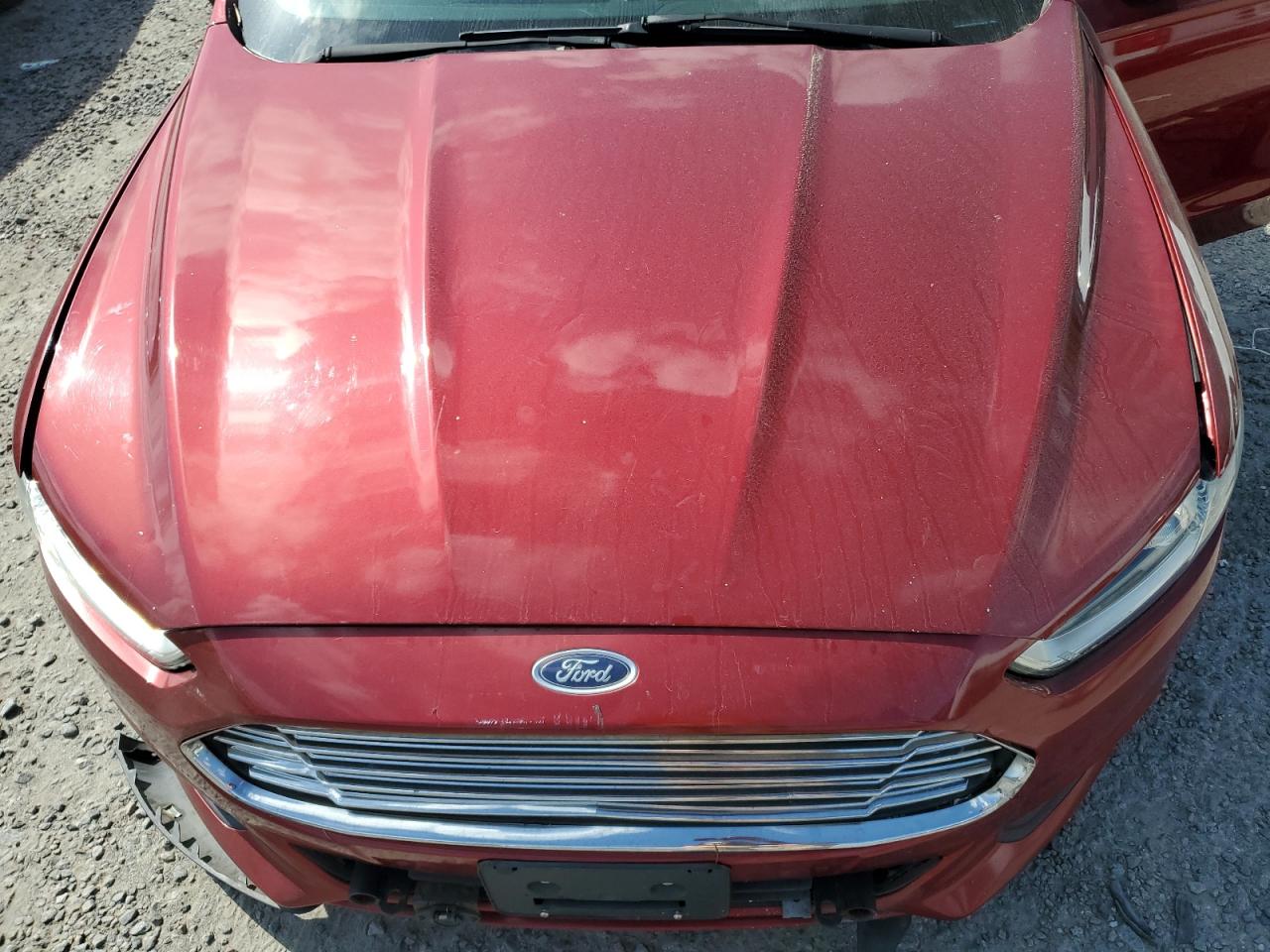 2016 Ford Fusion VIN 3FA6P0UUXGR115613 Copart auction photo, rear end / front end damage thumbnail 11