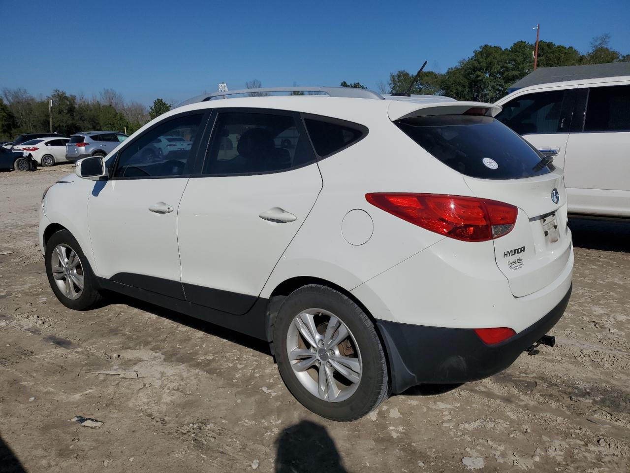 2013 Hyundai Tucson VIN KM8JU3AC1DU595390 Copart auction photo, front end damage thumbnail 2