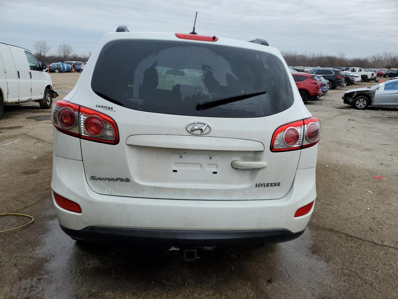 2010 Hyundai Santa Fe VIN 5NMSG3AB1AH337820 Copart auction photo, front end / minor dent/scratches damage thumbnail 6