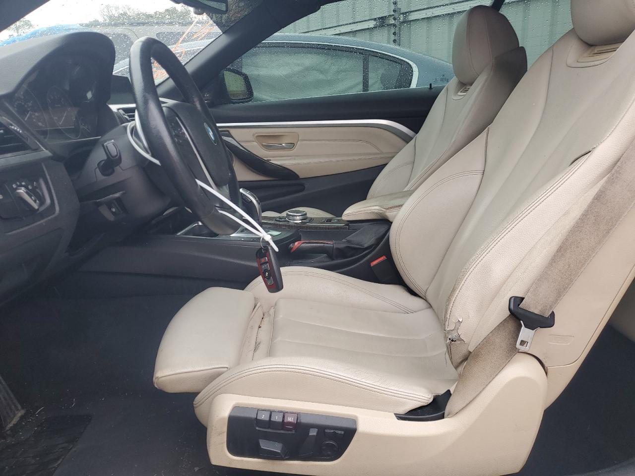 2015 BMW 4er VIN WBA3T7C5XFPW79549 Copart auction photo, front end damage thumbnail 7