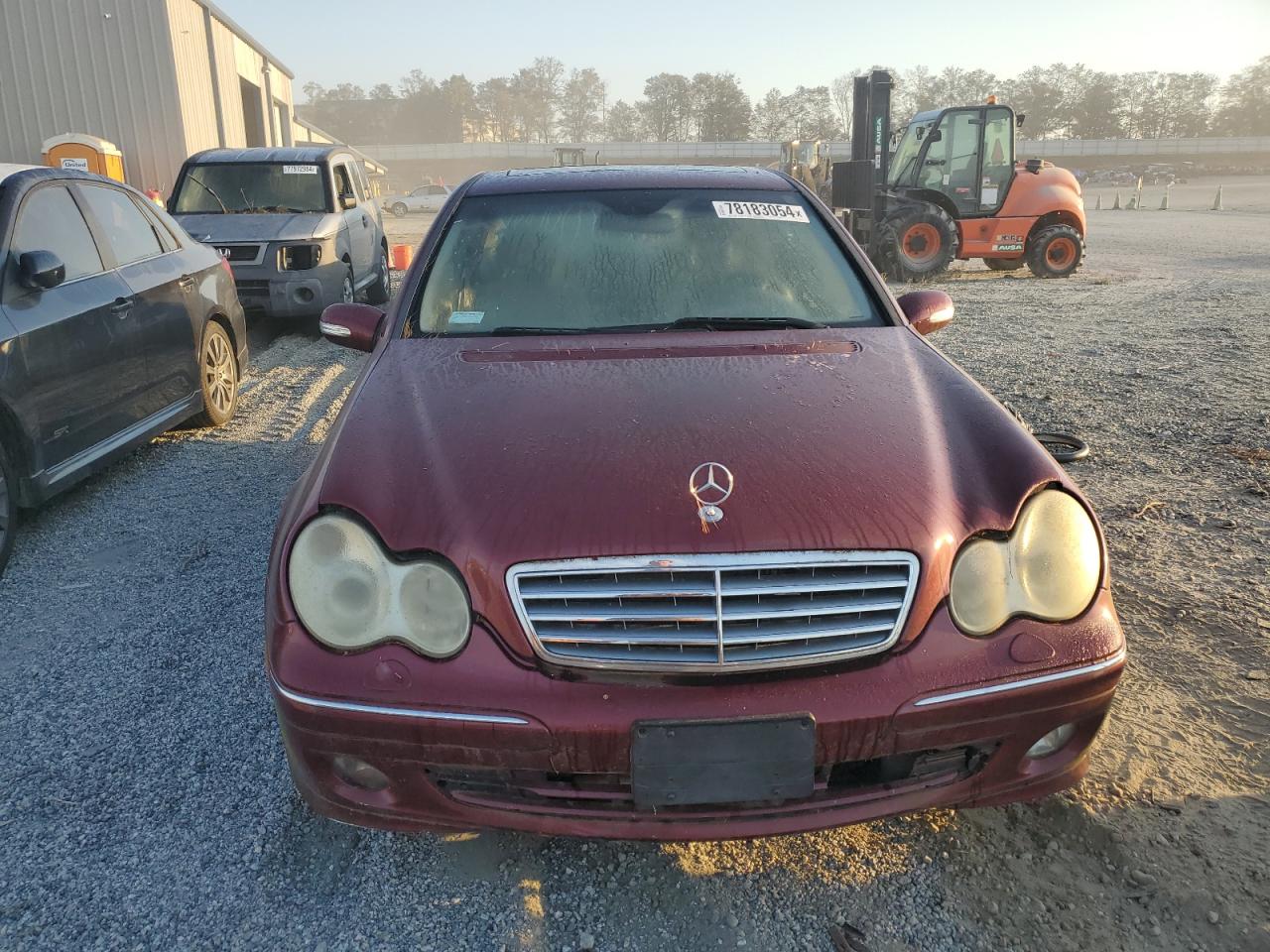 2005 Mercedes-Benz C-klasse VIN WDBRF81J65F650076 Copart auction photo, minor dent/scratches damage thumbnail 5