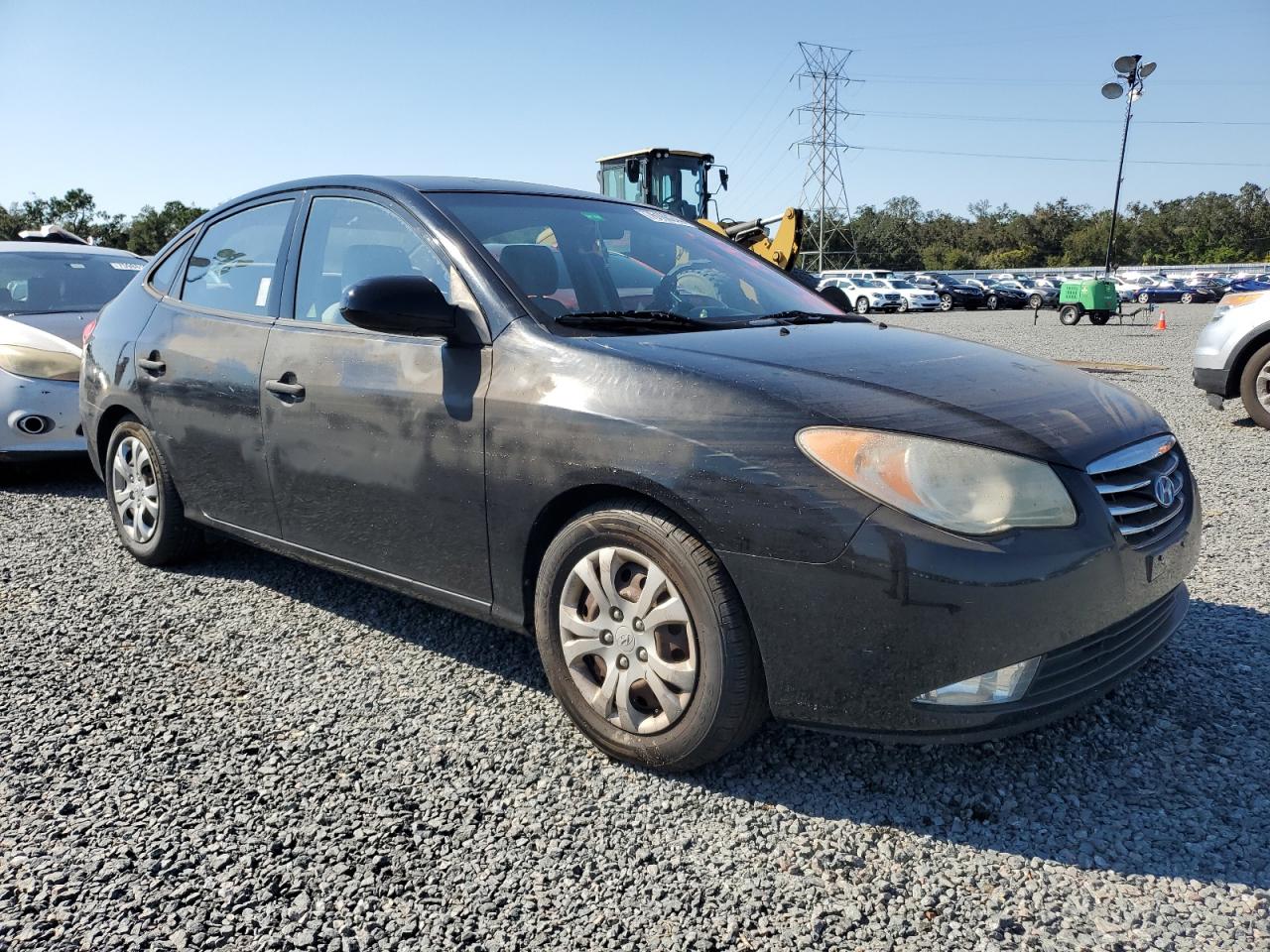 2010 Hyundai Elantra VIN KMHDU4AD5AU063440 Copart auction photo, water/flood damage thumbnail 4
