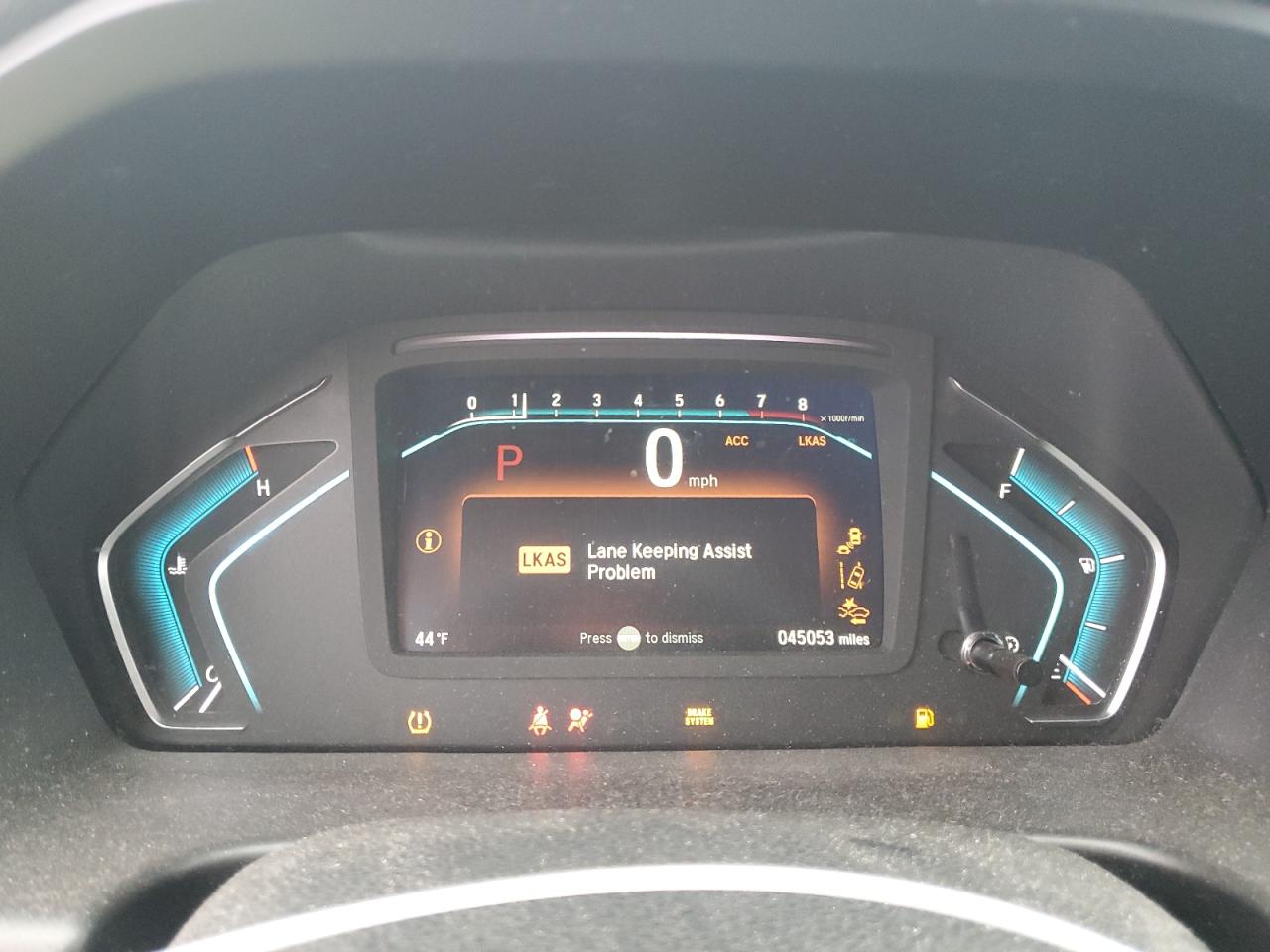 2019 Honda Odyssey VIN 5FNRL6H78KB114884 Copart auction photo, undercarriage / minor dent/scratches damage thumbnail 9