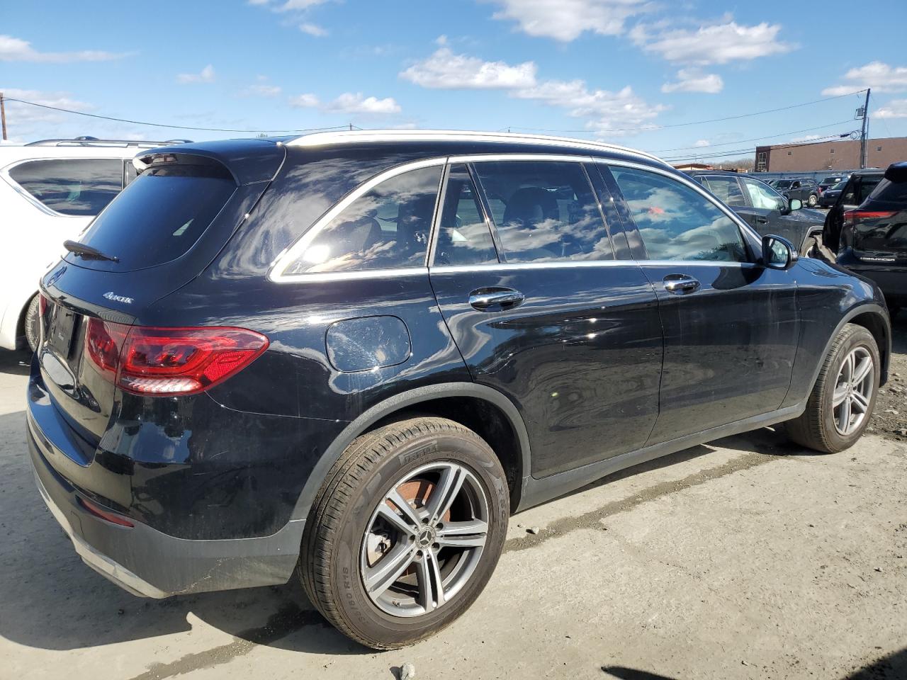 2020 Mercedes-Benz GLC VIN WDC0G8EB2LF755117 Copart auction photo, mechanical damage thumbnail 3