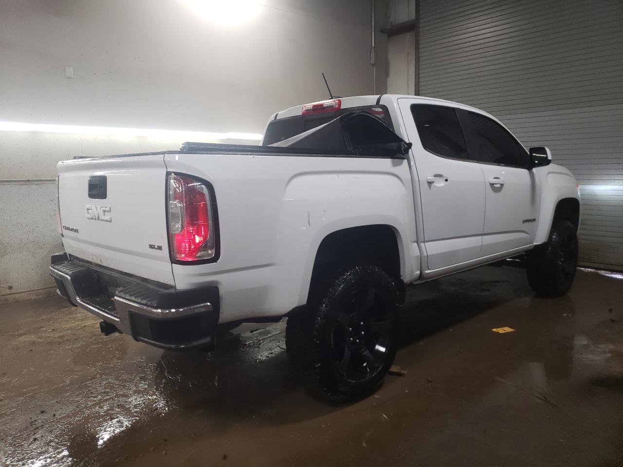 2015 GMC Canyon VIN 1GTG6BE36F1187064 Copart auction photo, rear end / side damage thumbnail 3