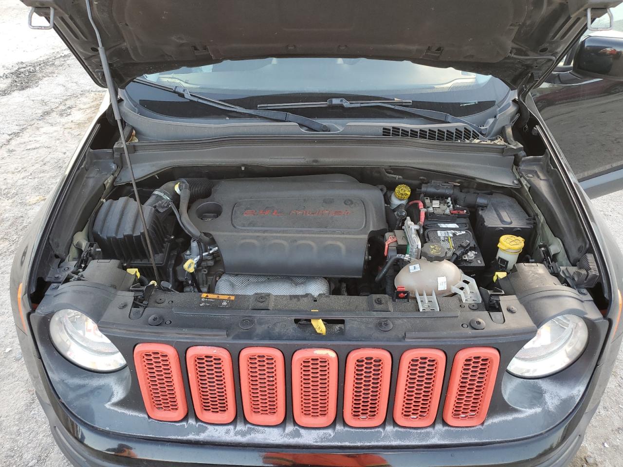 2017 Jeep Renegade VIN ZACCJABB2HPE99937 Copart auction photo, side damage thumbnail 12