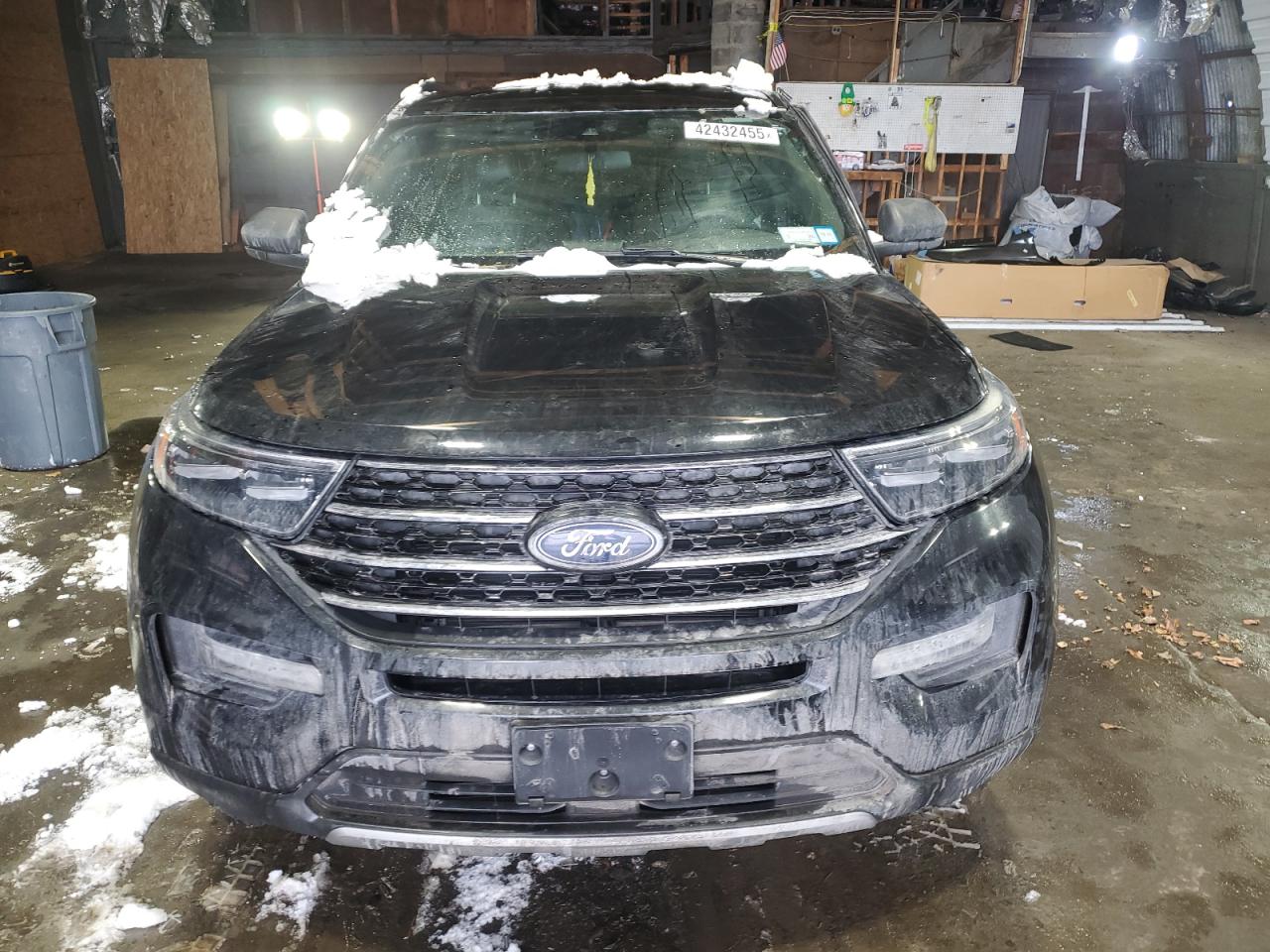 2020 Ford Explorer VIN 1FMSK8DH7LGB92011 Copart auction photo, side damage thumbnail 5