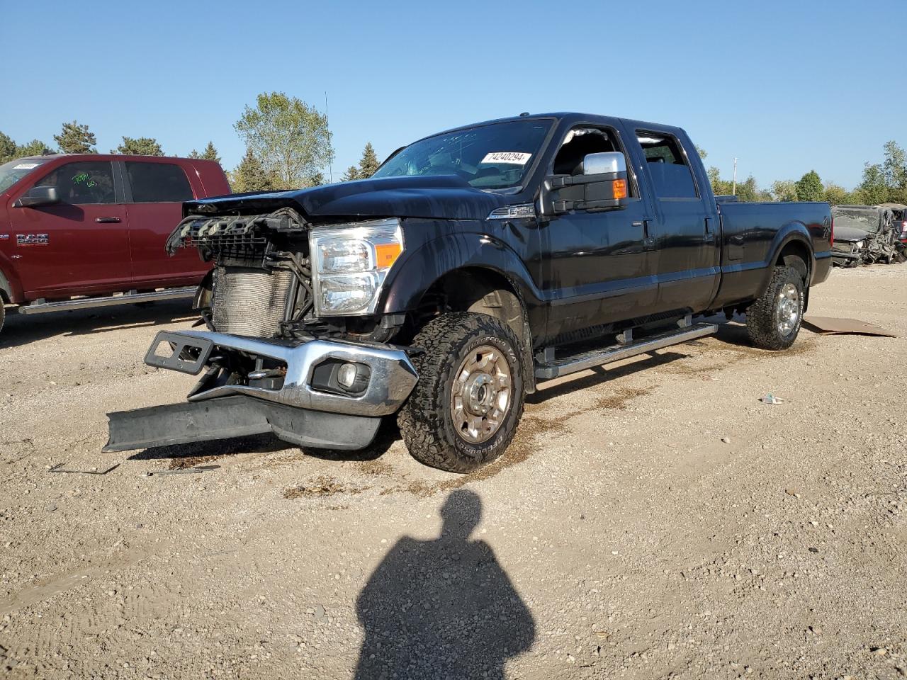 2013 Ford F250 VIN 1FT7W2B62DEB27397