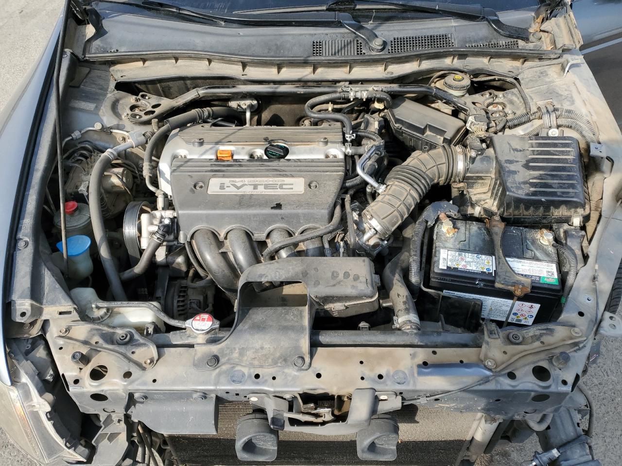 2008 Honda Accord VIN JHMCP26728C069578 Copart auction photo, front end / undercarriage damage thumbnail 11