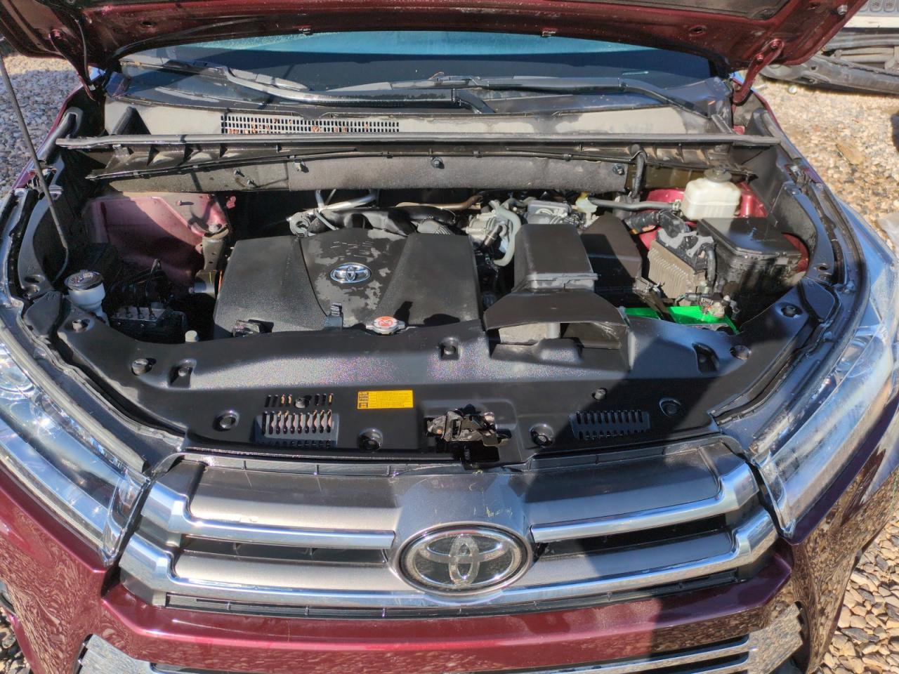 2019 Toyota Highlander VIN 5TDDZRFH8KS998679 Copart auction photo, side damage thumbnail 11