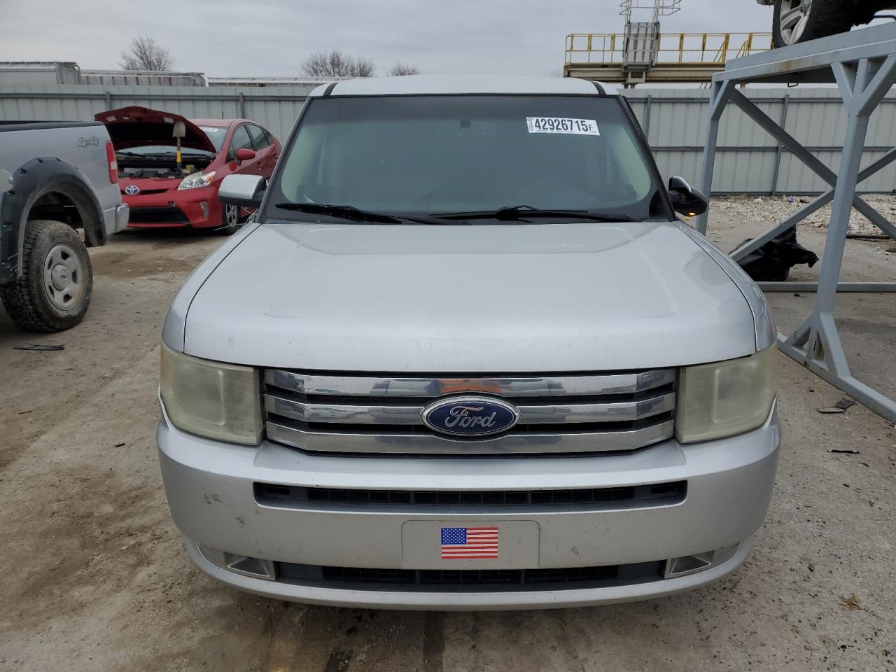 2011 Ford Flex VIN 2FMHK6CC1BBD06210 Copart auction photo, side damage thumbnail 5
