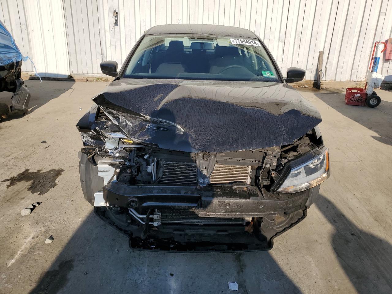 2015 Volkswagen Jetta VIN 3VW2K7AJ2FM355337 Copart auction photo, front end damage thumbnail 5