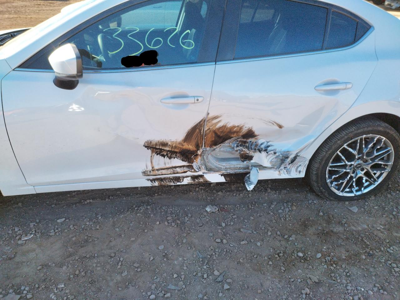 2017 Mazda 3 VIN 3MZBN1U74HM102060 Copart auction photo, side / front end damage thumbnail 9