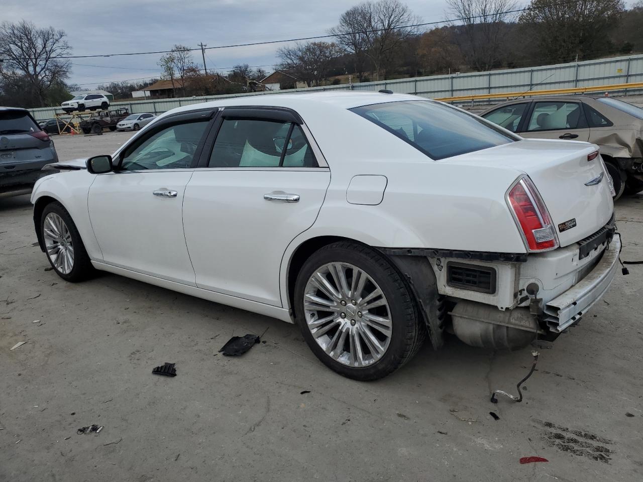 2012 Chrysler 300 VIN 2C3CCAET8CH174433 Copart auction photo, front end / rear end damage thumbnail 2
