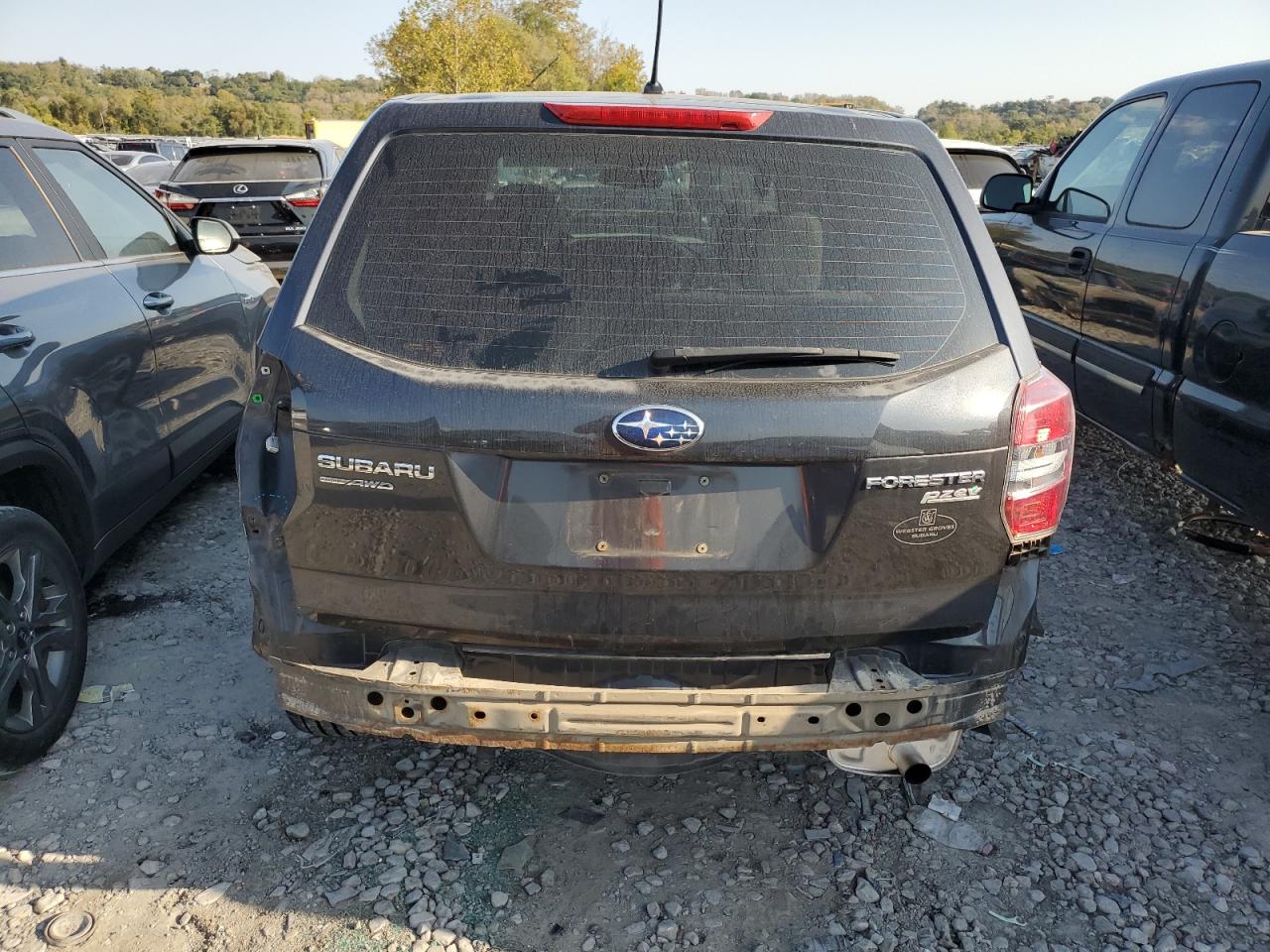 2014 Subaru Forester VIN JF2SJAACXEH449491 Copart auction photo, rear end damage thumbnail 6