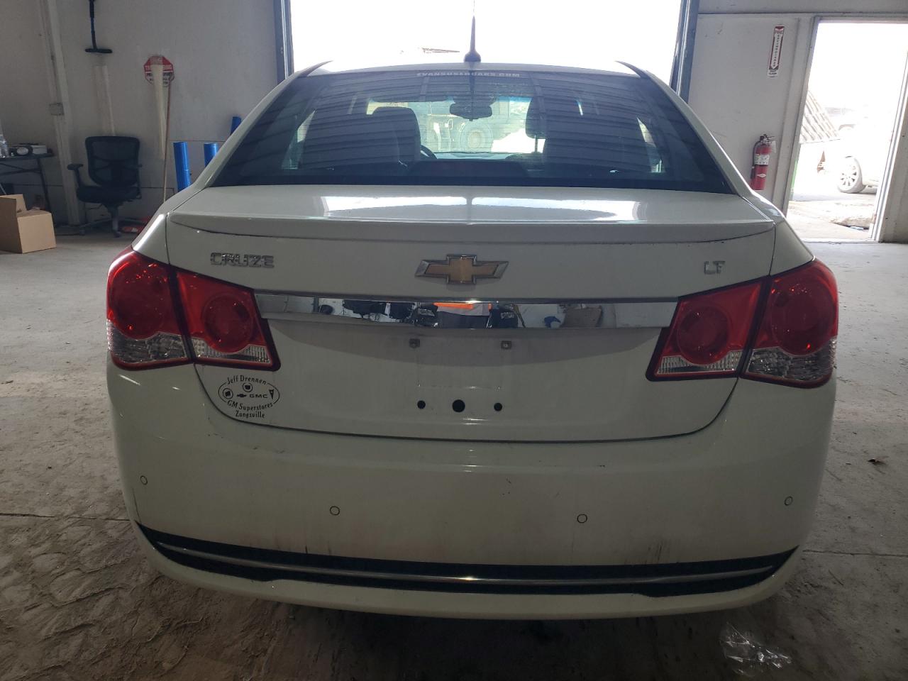 2012 Chevrolet Cruze VIN 1G1PF5SC5C7304883 Copart auction photo, front end / undercarriage damage thumbnail 6