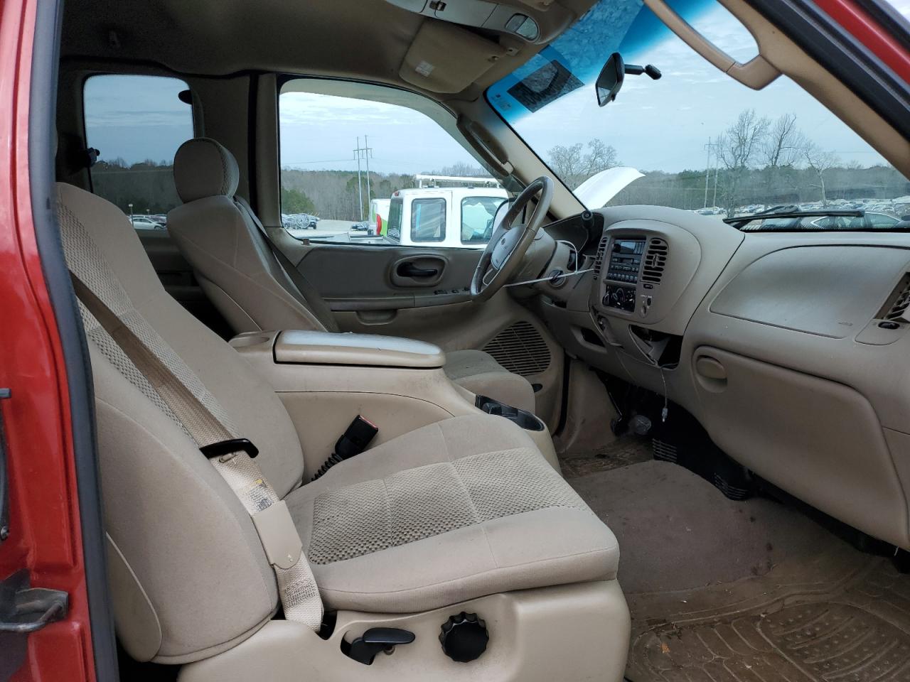 2002 Ford F-150 VIN 1FTRX17242KD69175 Copart auction photo, side / rear end damage thumbnail 10