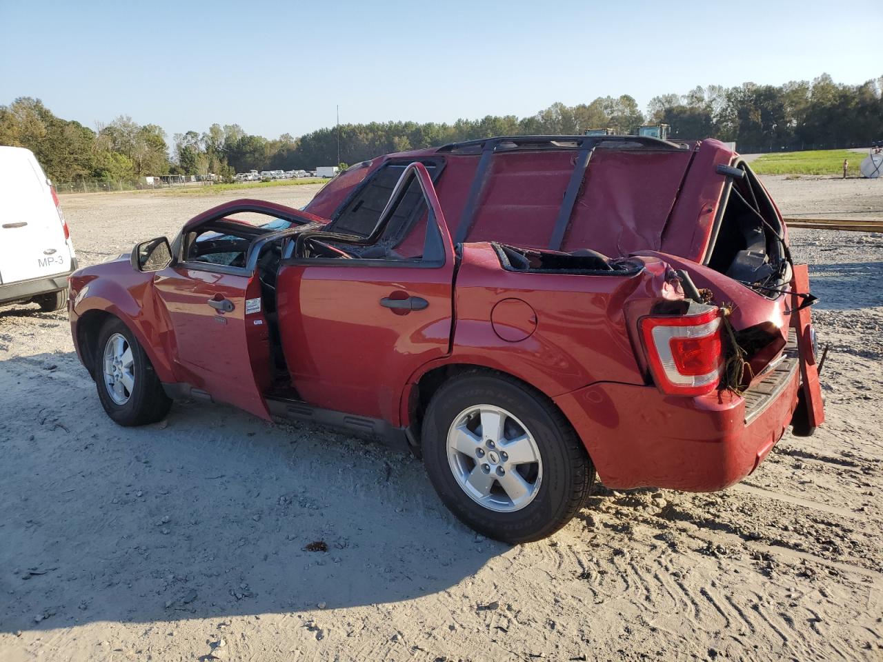 2011 Ford Escape VIN 1FMCU9D75BKB58009 Copart auction photo, all over damage thumbnail 2