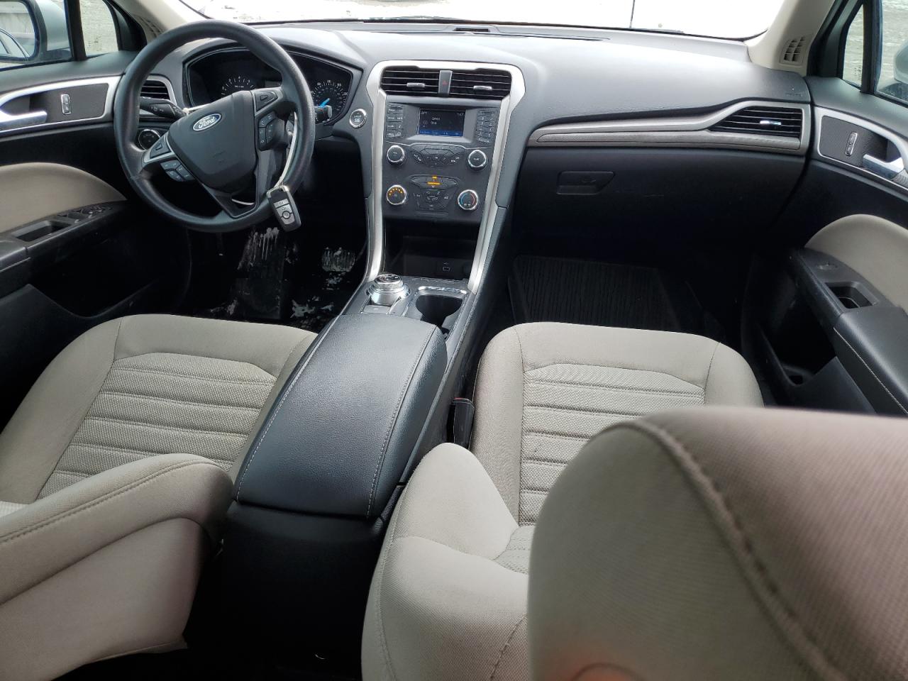 2019 Ford Fusion VIN 3FA6P0G75KR275526 Copart auction photo, rear end damage thumbnail 8