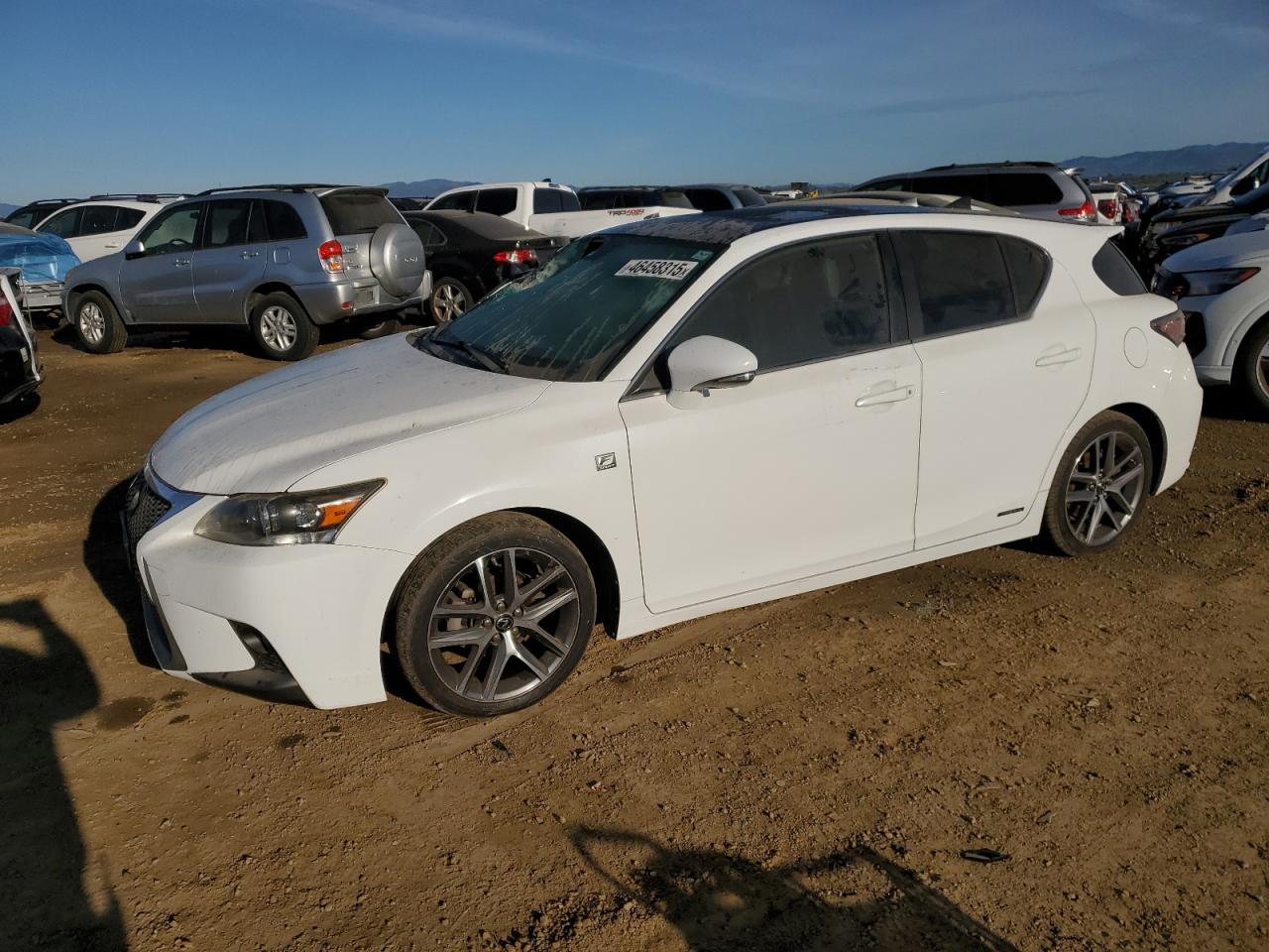 2015 Lexus CT VIN JTHKD5BH2F2242524