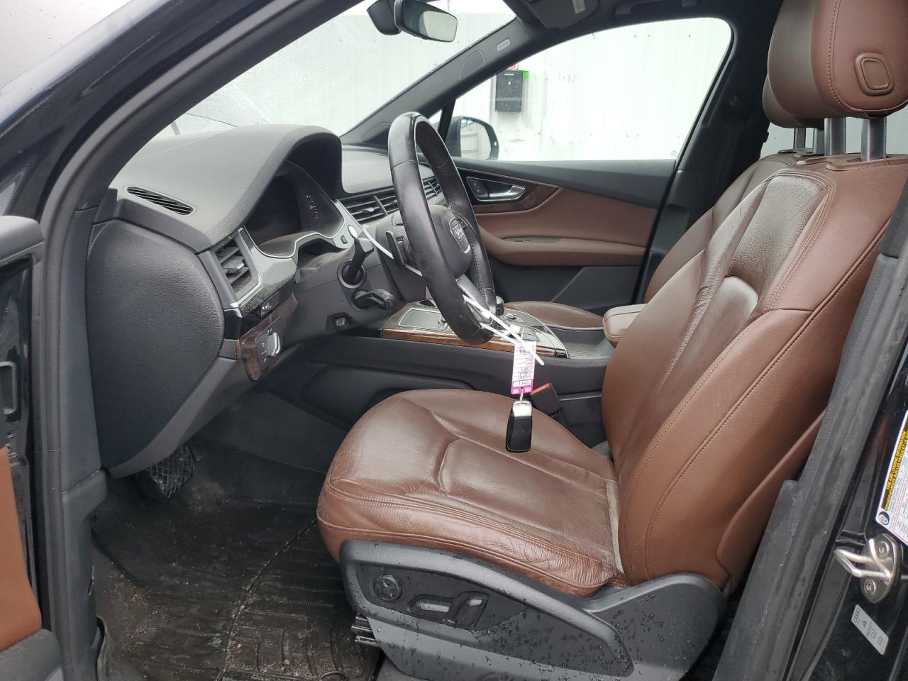 2017 Audi Q7 VIN WA1LAAF74HD013210 Copart auction photo, front end damage thumbnail 7